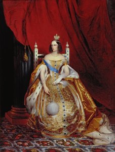 Retrato de Alexandra Fyodorovna (1872-1918) esposa del Zar Nicolás I